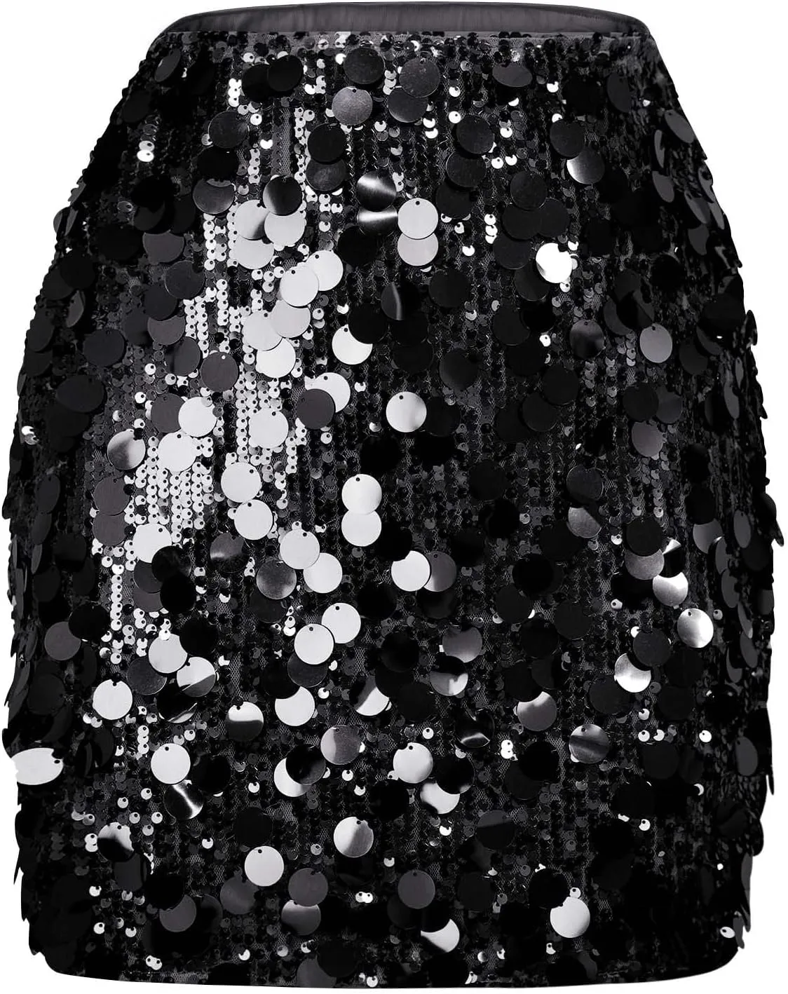 Sequin Skirt for Women Sparkly Mini Skirts High Waist Bodycon Glitter Club Night Out Party Skirt Sexy Shiny Clubwear