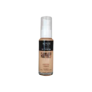 Seren London Flawless Matte Foundation With Niacinamide, Vitamin E   Grapefruit Extract 30ml