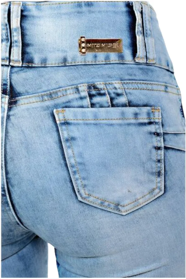 Side Up The Ladder with O Rings Jeans