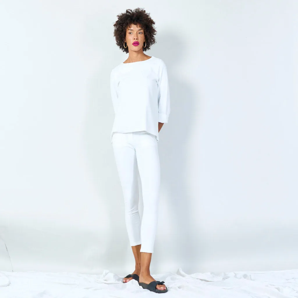 Slim fit high-waist leggings wholesale