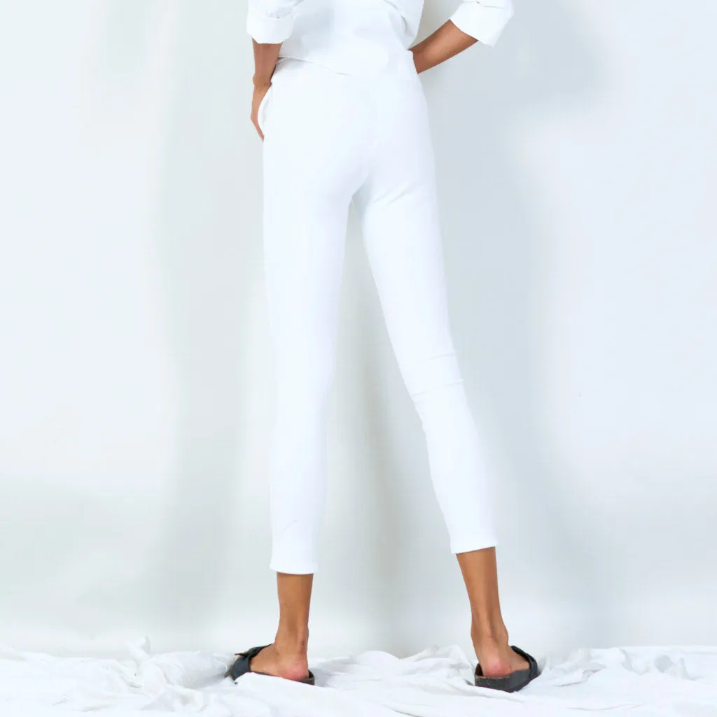 Slim fit high-waist leggings wholesale