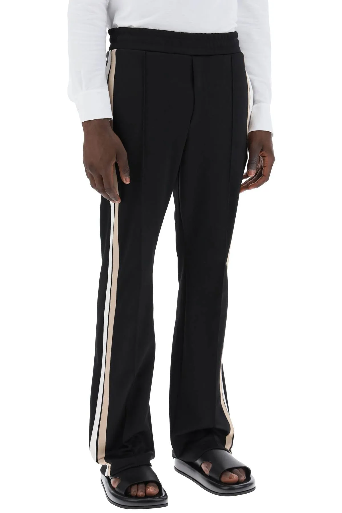SPORTY PANTS WITH SIDE STRIPES