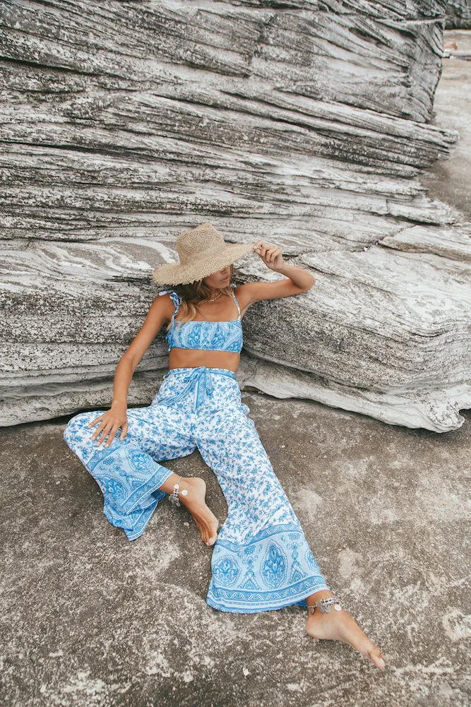 Stonemeade Crop Top Blue