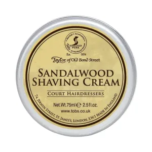 Taylor of Old Bond Street Sandalwood Shaving Cream 75ml