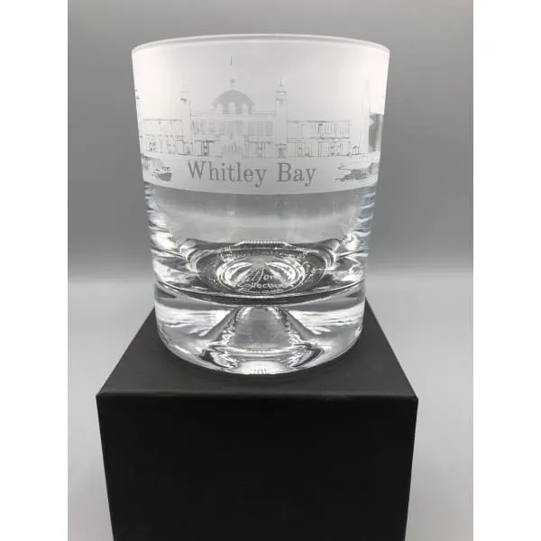 Tynemouth & Whitley Bay Scenes Whisky Glass