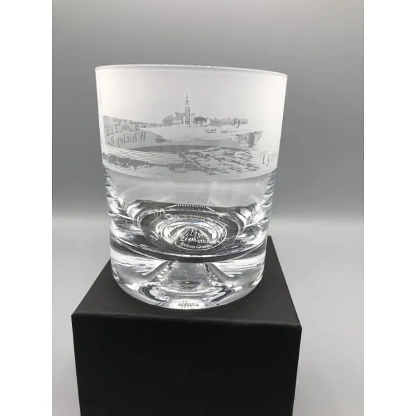 Tynemouth & Whitley Bay Scenes Whisky Glass