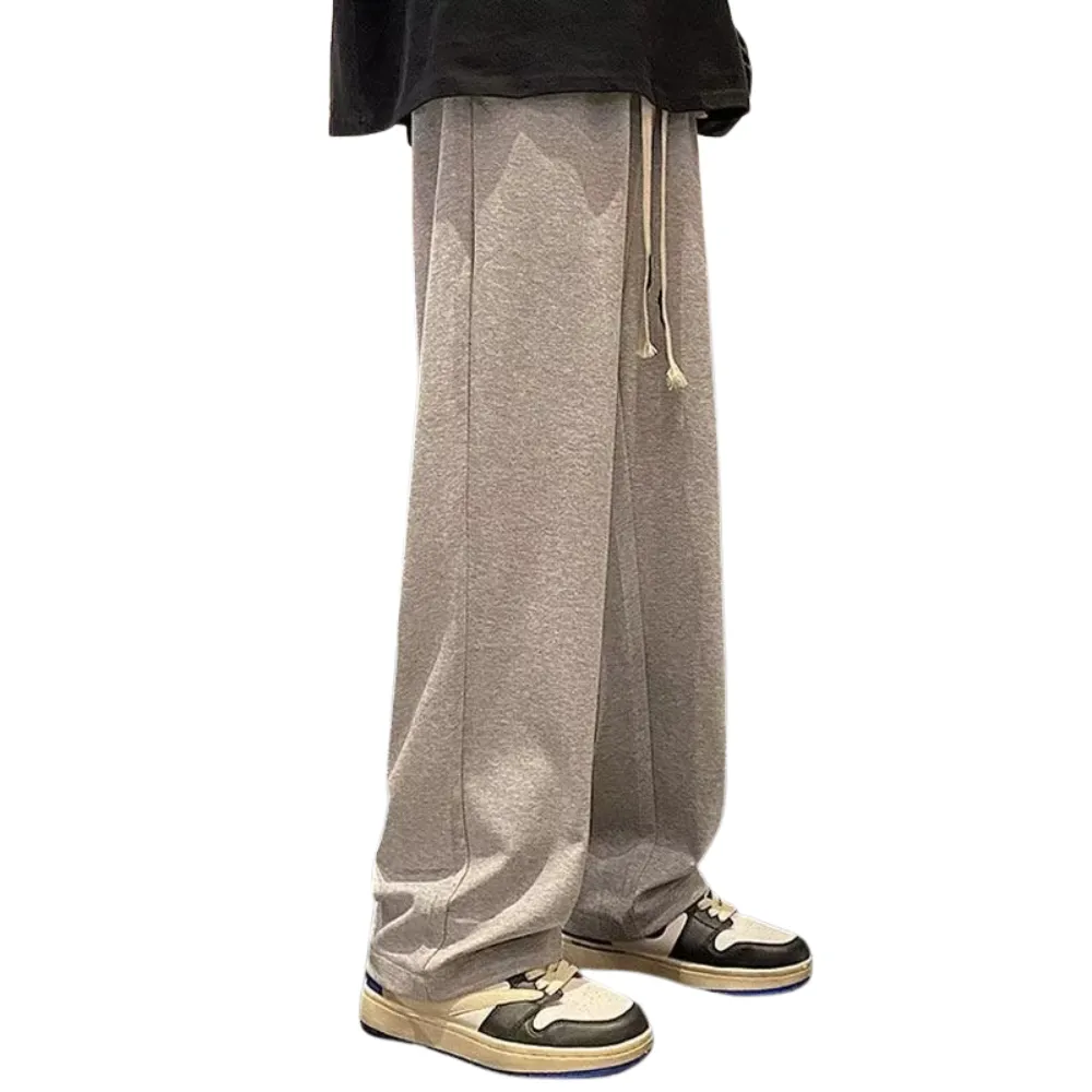 Vintage Letter Embroidery Sweatpants