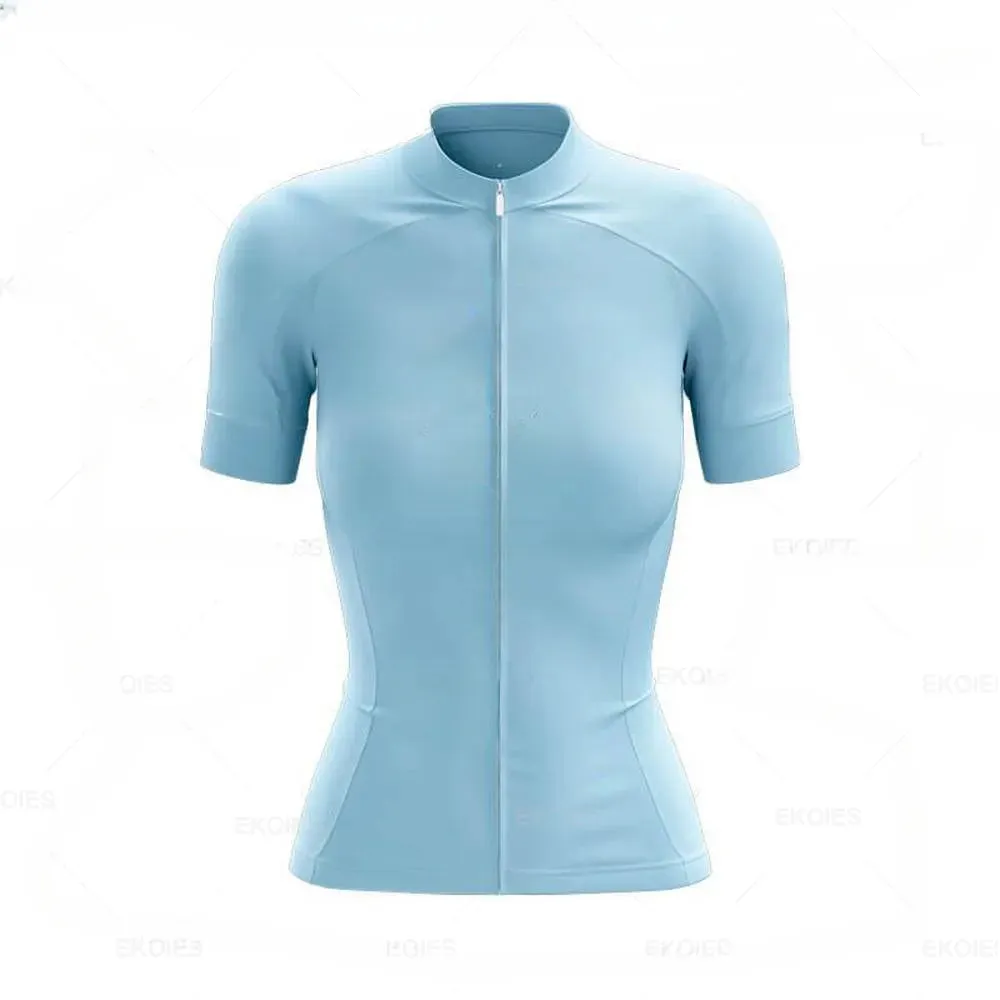 Women's Cycling Clothing 2023 New Short Sleeve Maillot Ciclismo Summer Cycling Jersey Triathlon Bike Jersey