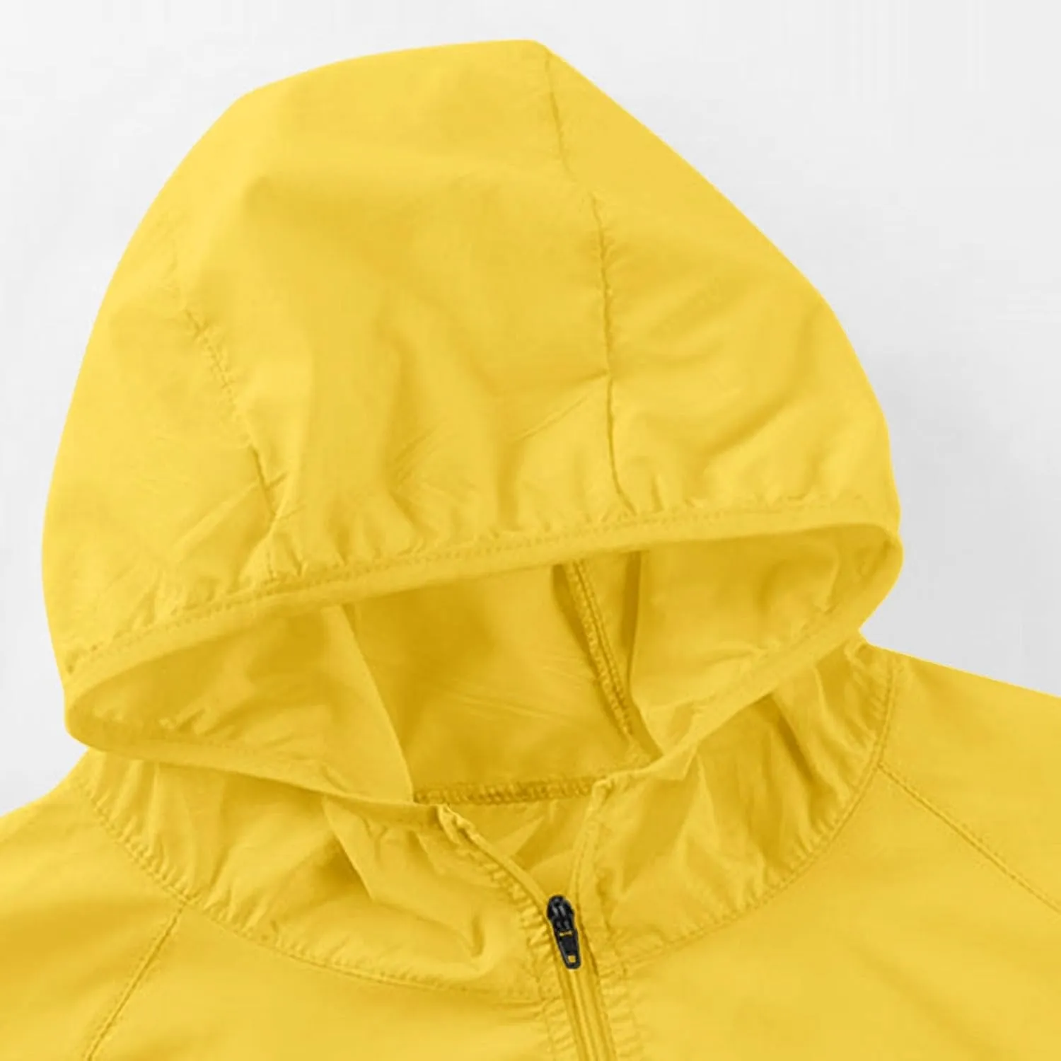 Womens Rain Coat Lightweight Coats Plus Size Casual Sports Windbreaker Hooded Waterproof Windproof Outdoor Jacket