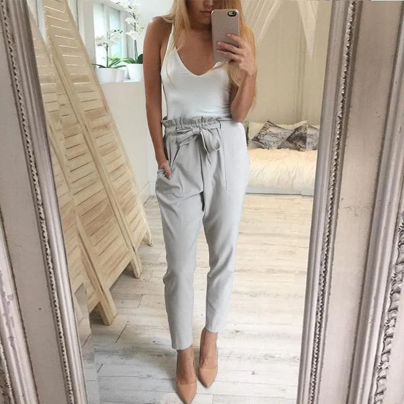 Wooden Premium Quality Ladies Trouser with Slim-Fit Ladies Trousers